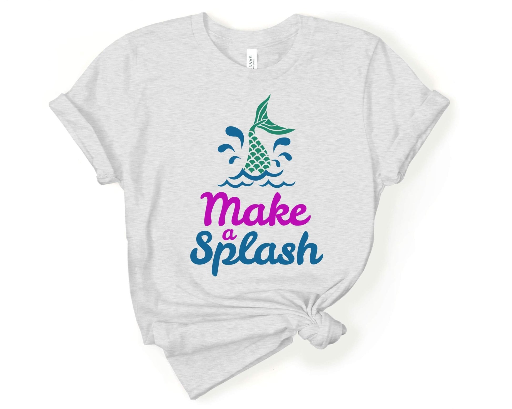 Make a Splash | Mermaid Lovers Shirt - Gone Coastal Creations - Shirts