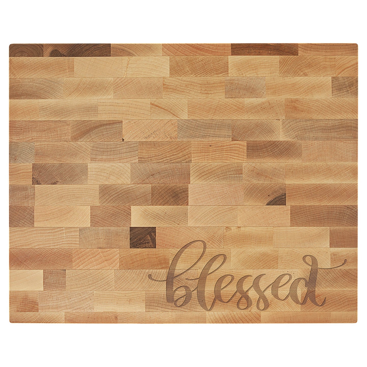 Maple Butcher Block Cutting Board - Ready for Personalized Engraving - Gone Coastal Creations - Engraved Gifts