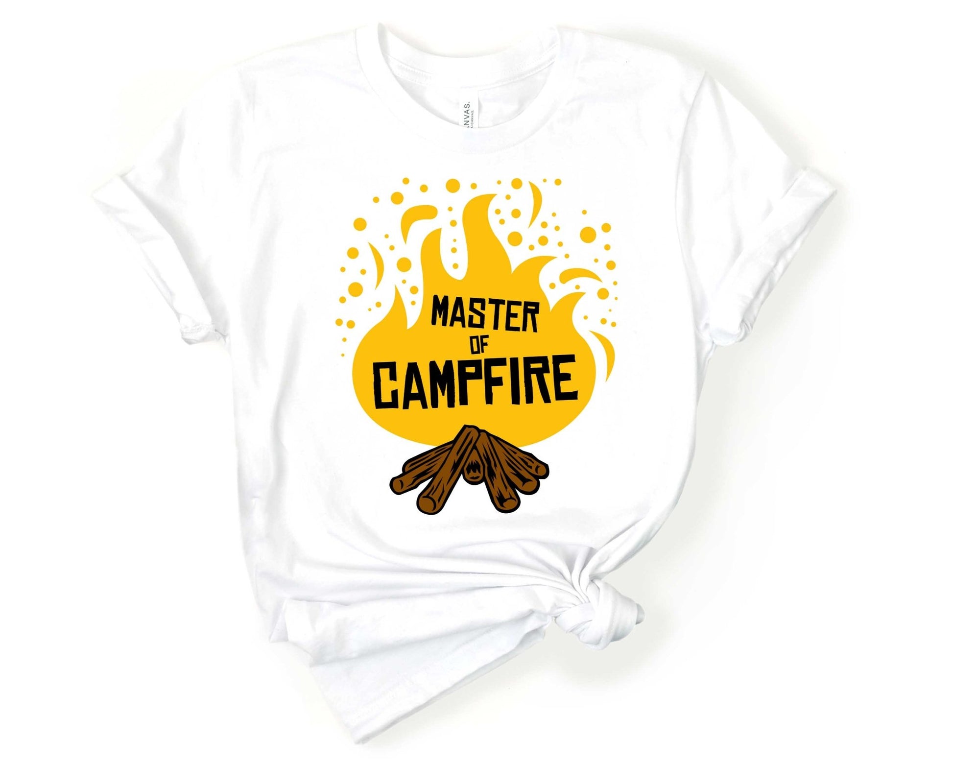 Master of the Campfire | Funny Camping Shirts for the Outdoor Adventurer - Gone Coastal Creations - shirts