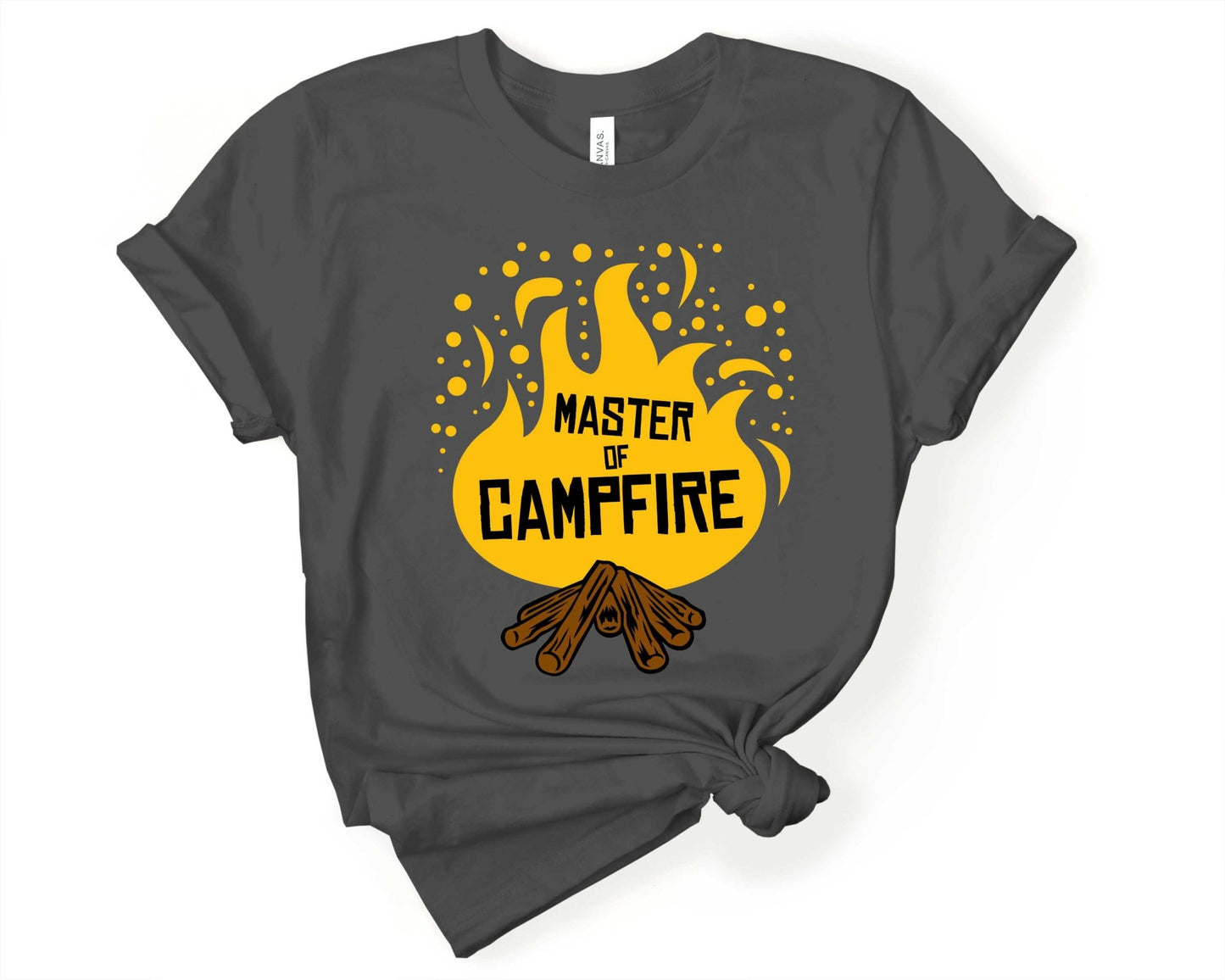 Master of the Campfire | Funny Camping Shirts for the Outdoor Adventurer - Gone Coastal Creations - shirts