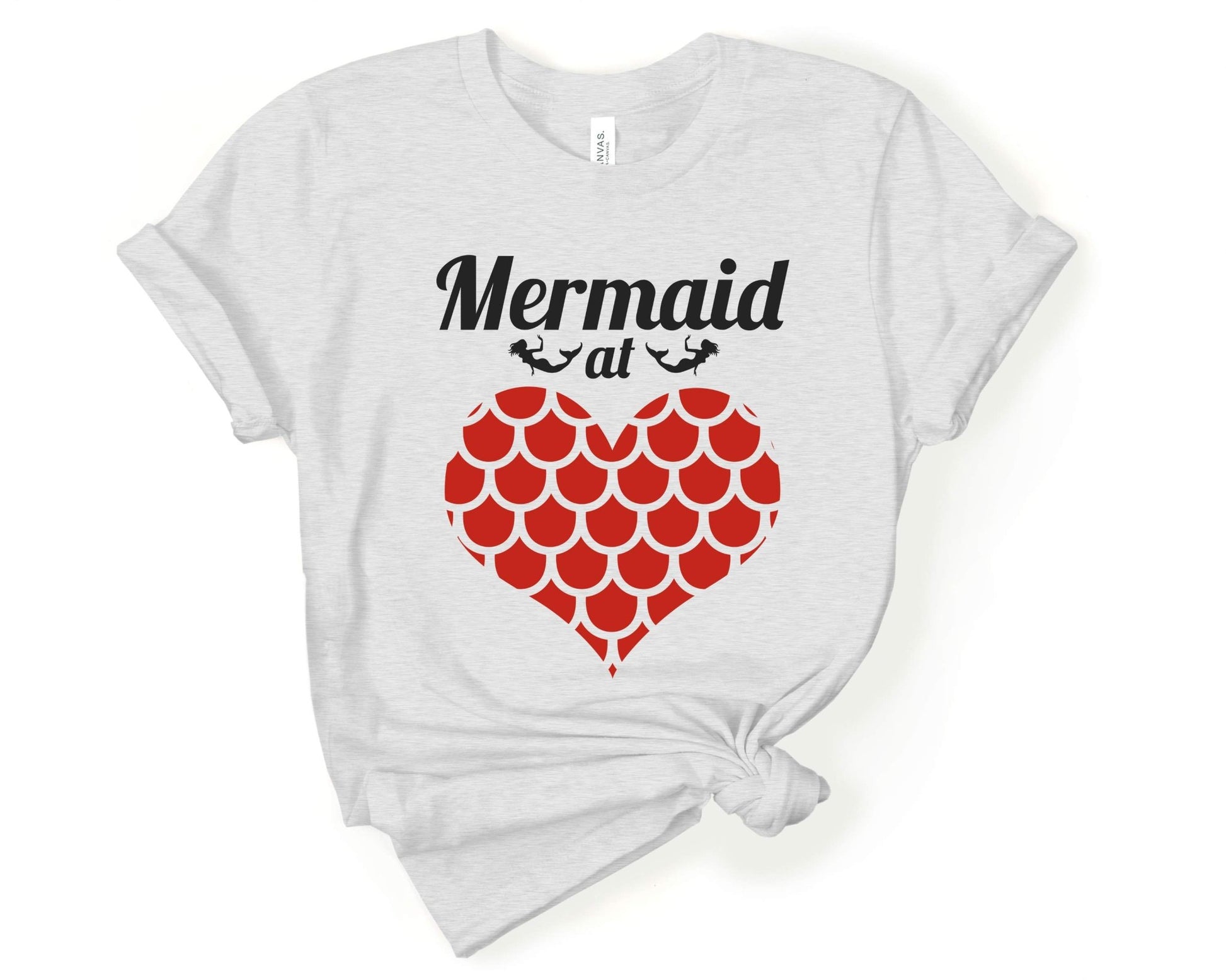 Mermaid at Heart | Mermaid Lovers Shirt - Gone Coastal Creations - Shirts