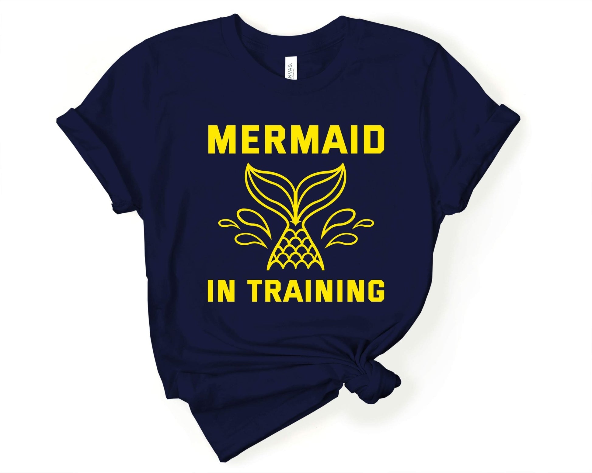 Mermaid in Training | Mermaid Lovers Shirt - Gone Coastal Creations - Shirts