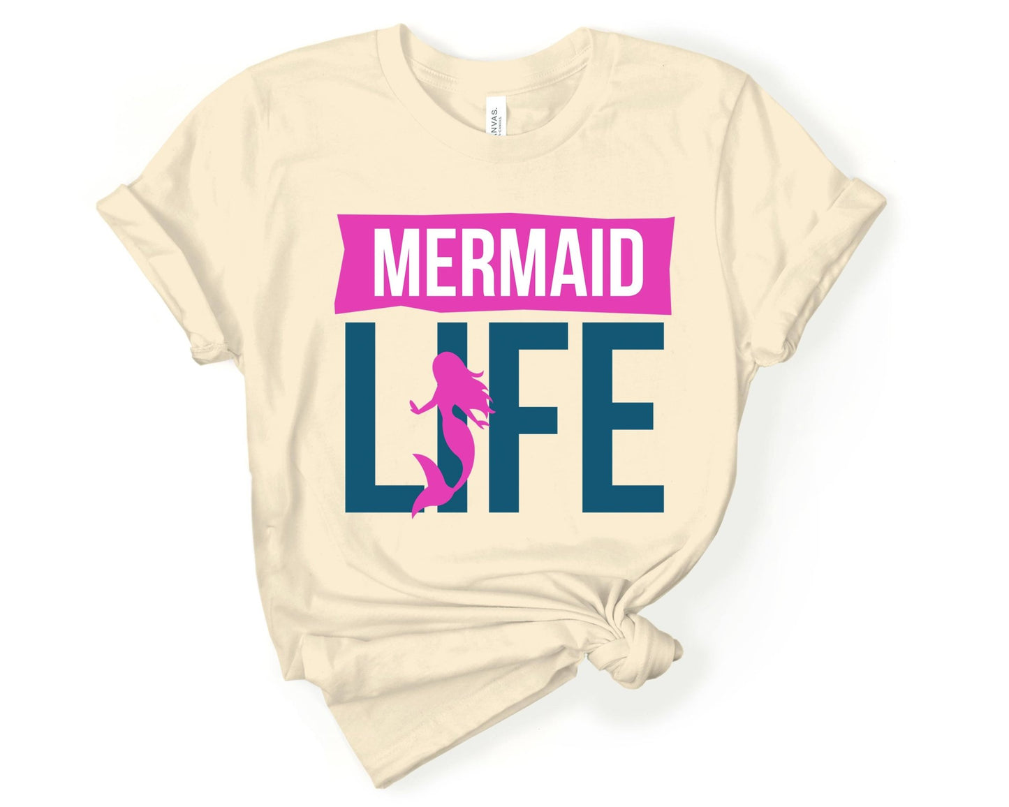 Mermaid Life | Mermaid Lovers Shirt - Gone Coastal Creations - Shirts