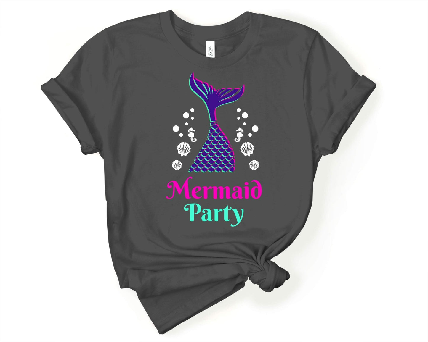 Mermaid Party | Mermaid Lovers Shirt - Gone Coastal Creations - Shirts