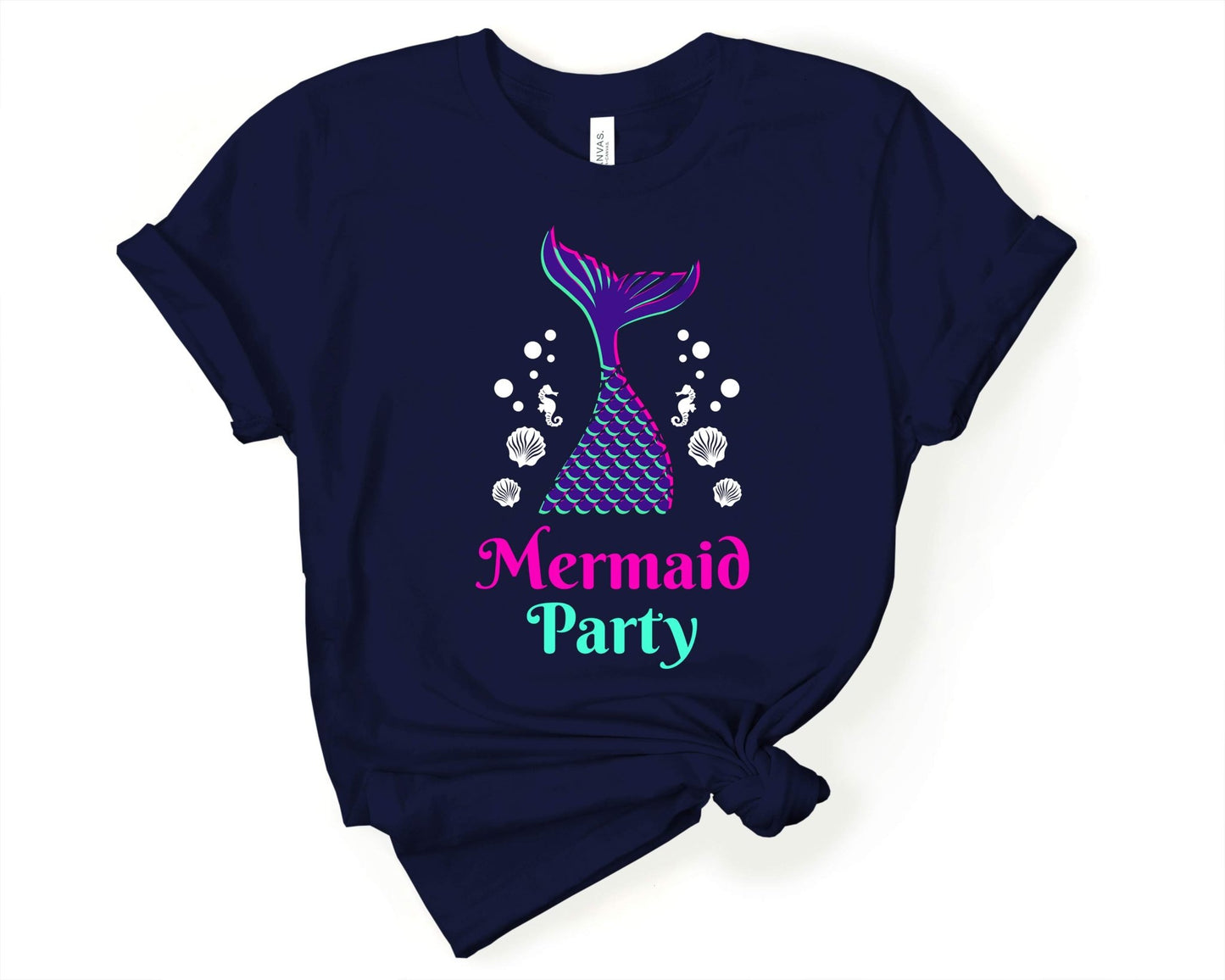 Mermaid Party | Mermaid Lovers Shirt - Gone Coastal Creations - Shirts