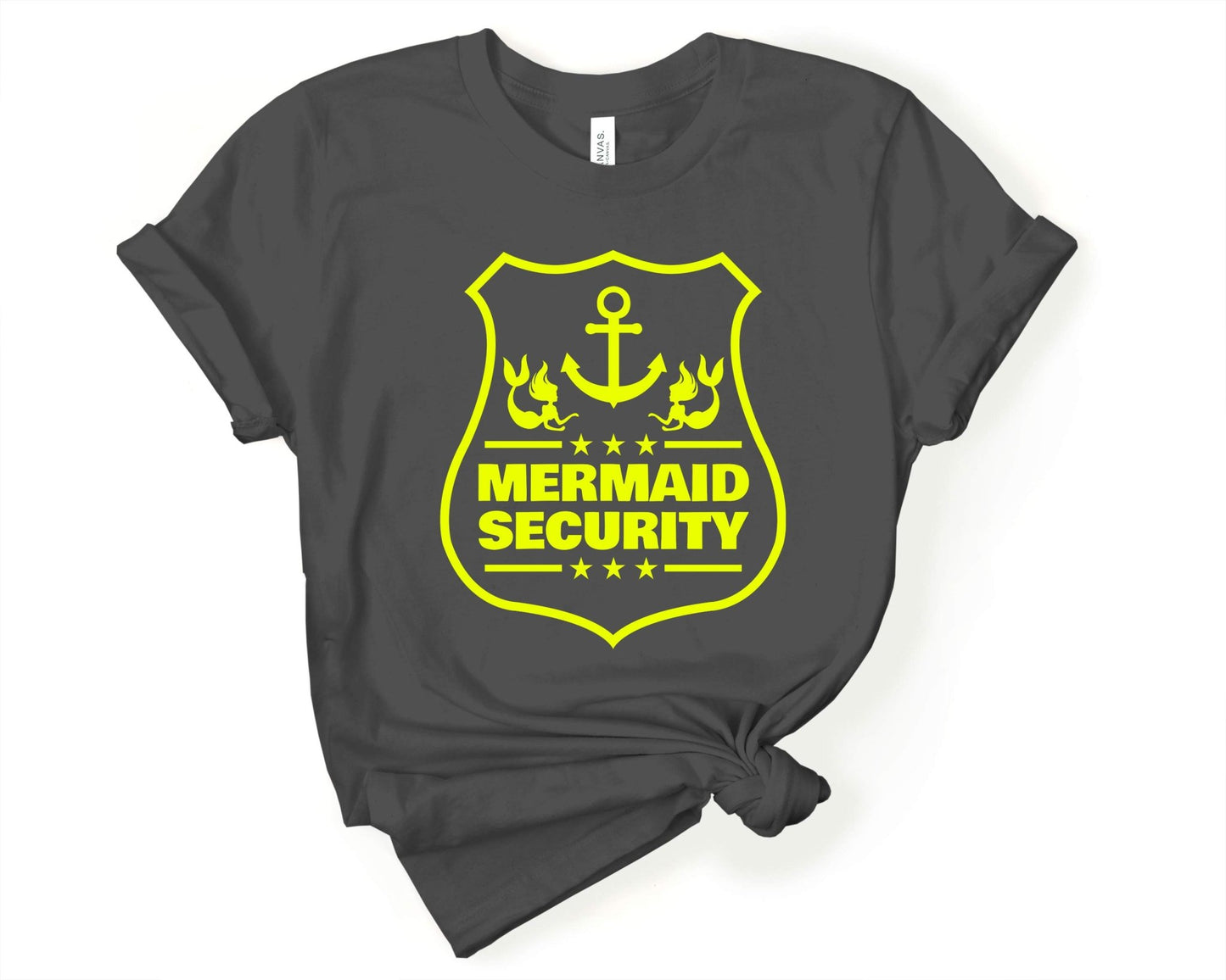 Mermaid Security | Mermaid Lovers Shirt - Gone Coastal Creations - Shirts