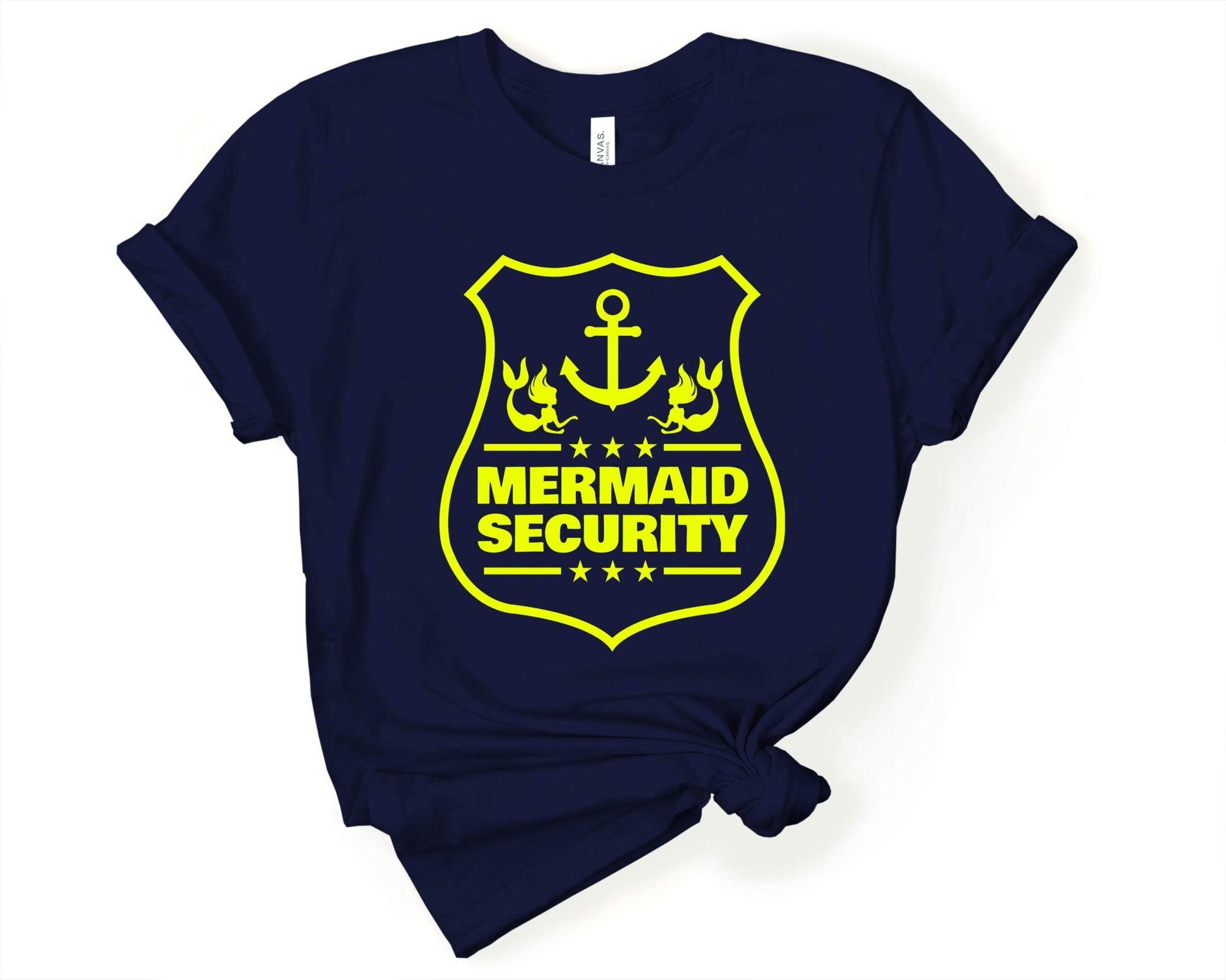 Mermaid Security | Mermaid Lovers Shirt - Gone Coastal Creations - Shirts