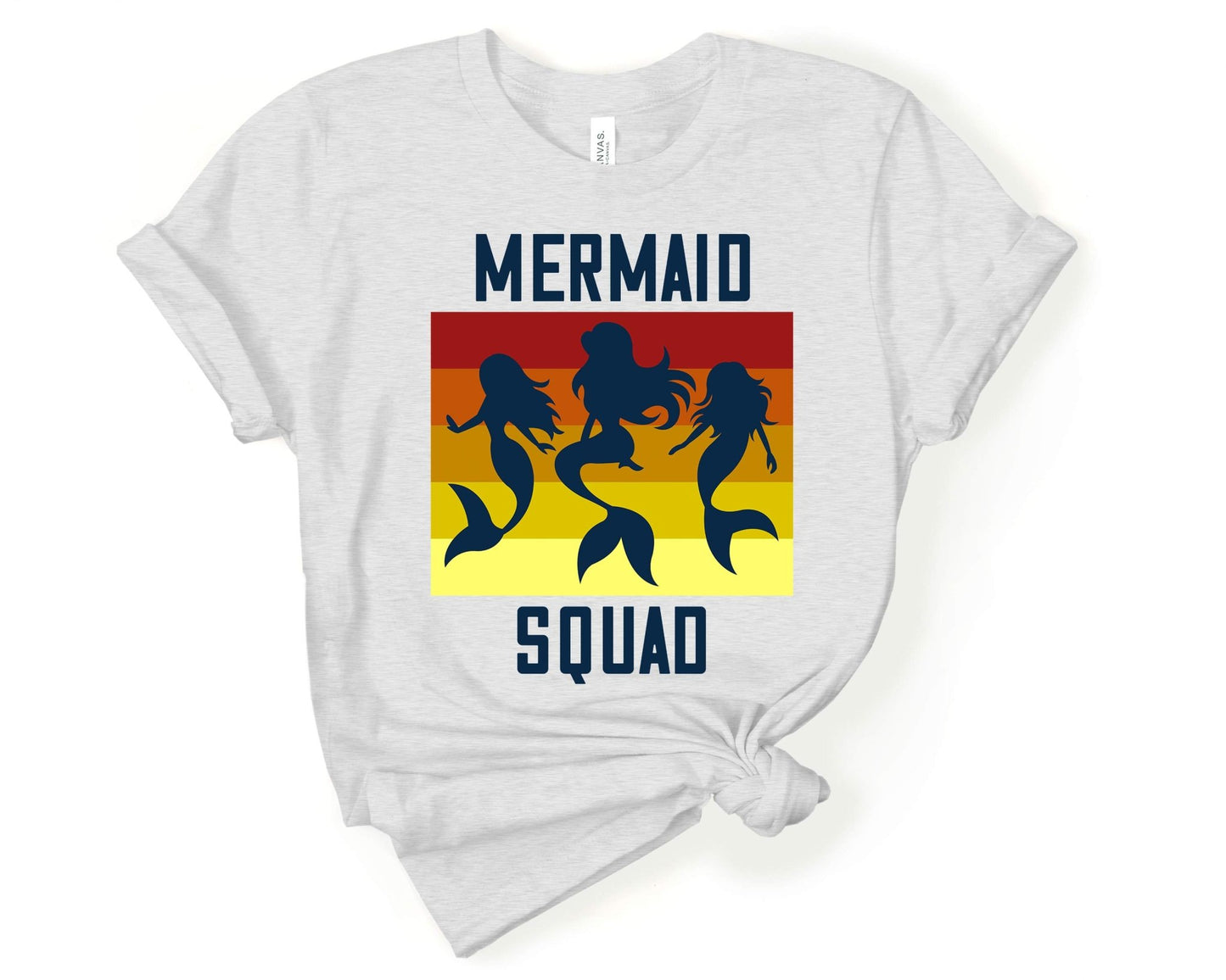 Mermaid Squad | Mermaid Lovers Shirt - Gone Coastal Creations - Shirts