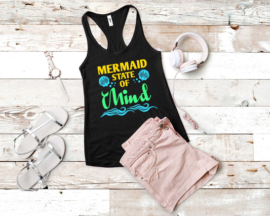 Mermaid State of Mind | Mermaid Lovers Shirt - Gone Coastal Creations - Shirts