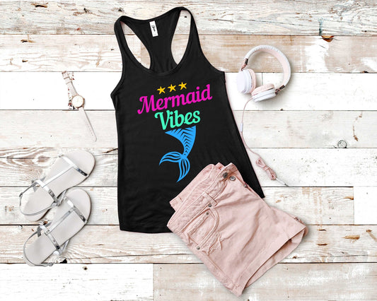 Mermaid Vibes | Mermaid Lovers Shirt - Gone Coastal Creations - Shirts