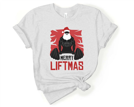 Merry Liftmas, Workout Sarcasm - Gone Coastal Creations - Shirts