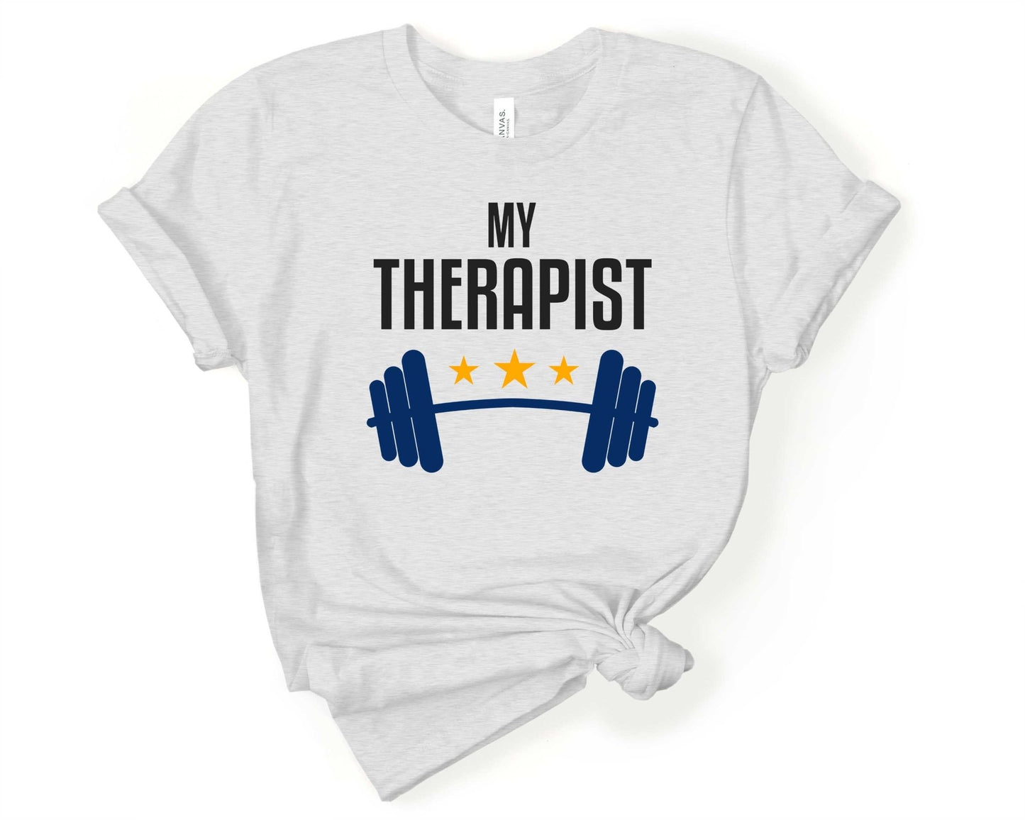 My Therapist is Weights, Workout Humor - Gone Coastal Creations - Shirts