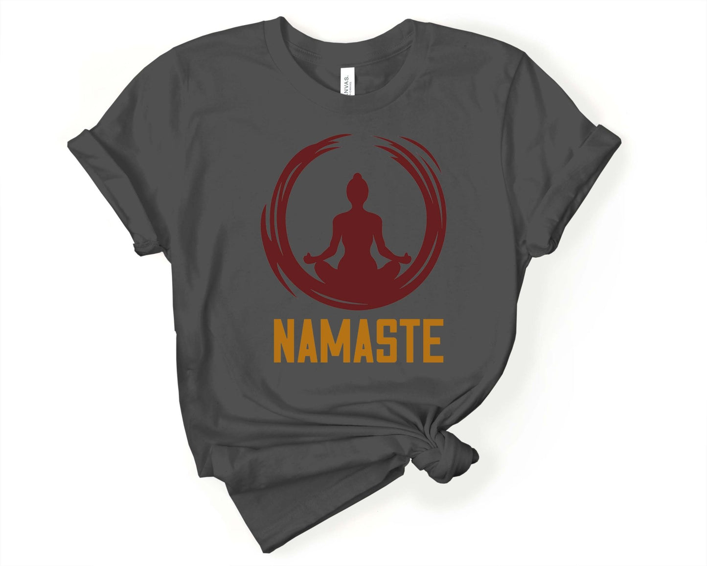 Namaste Yoga Shirt | Motivational Yoga Shirt - Gone Coastal Creations - Shirts