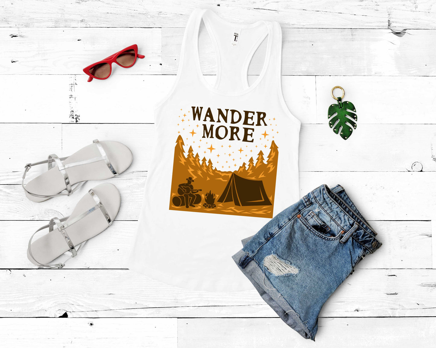 Wander More | Funny Camping Shirts for the Outdoor Adventurer