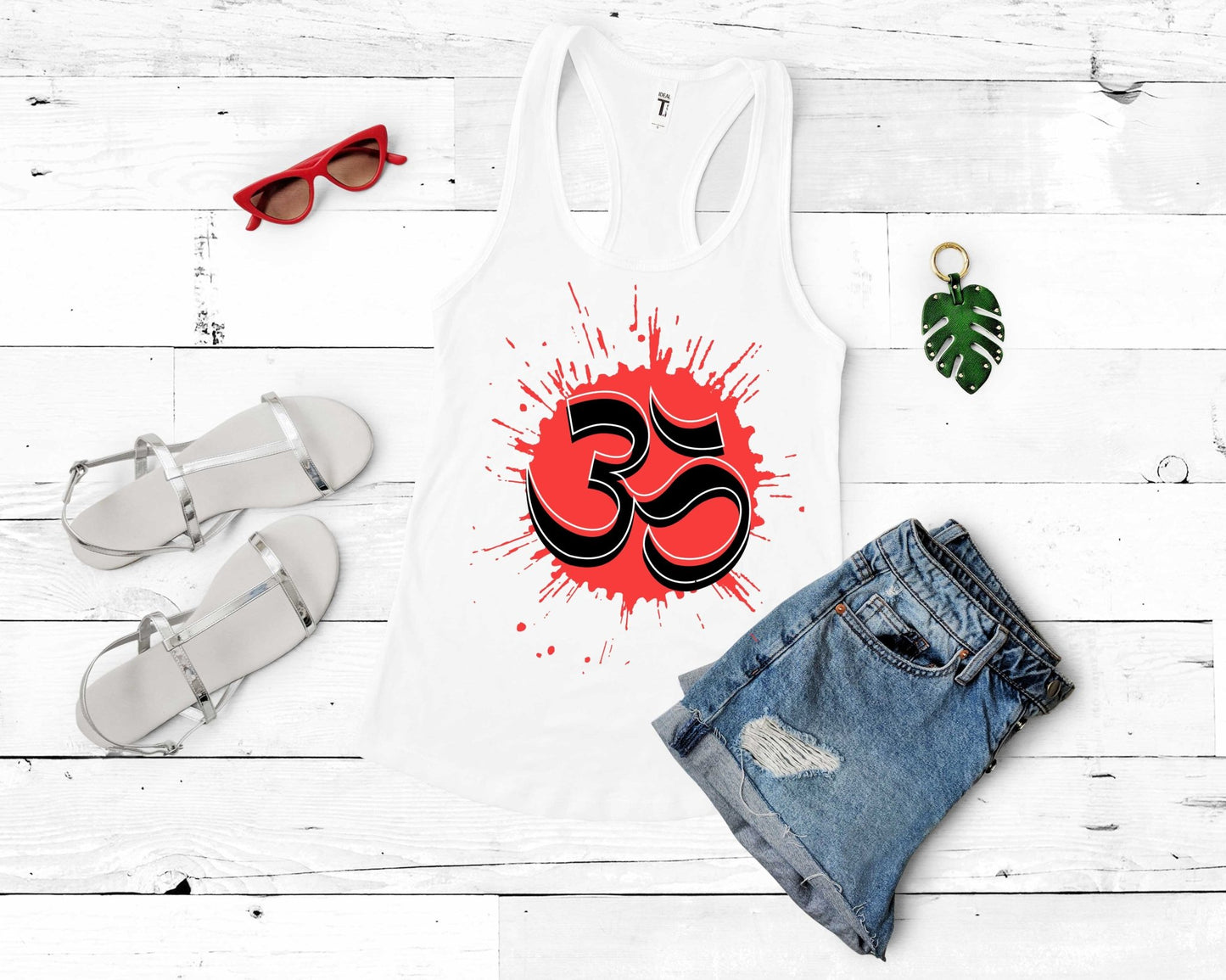 Ohm Yoga Symbol | Motivational Yoga Shirt - Gone Coastal Creations - Shirts