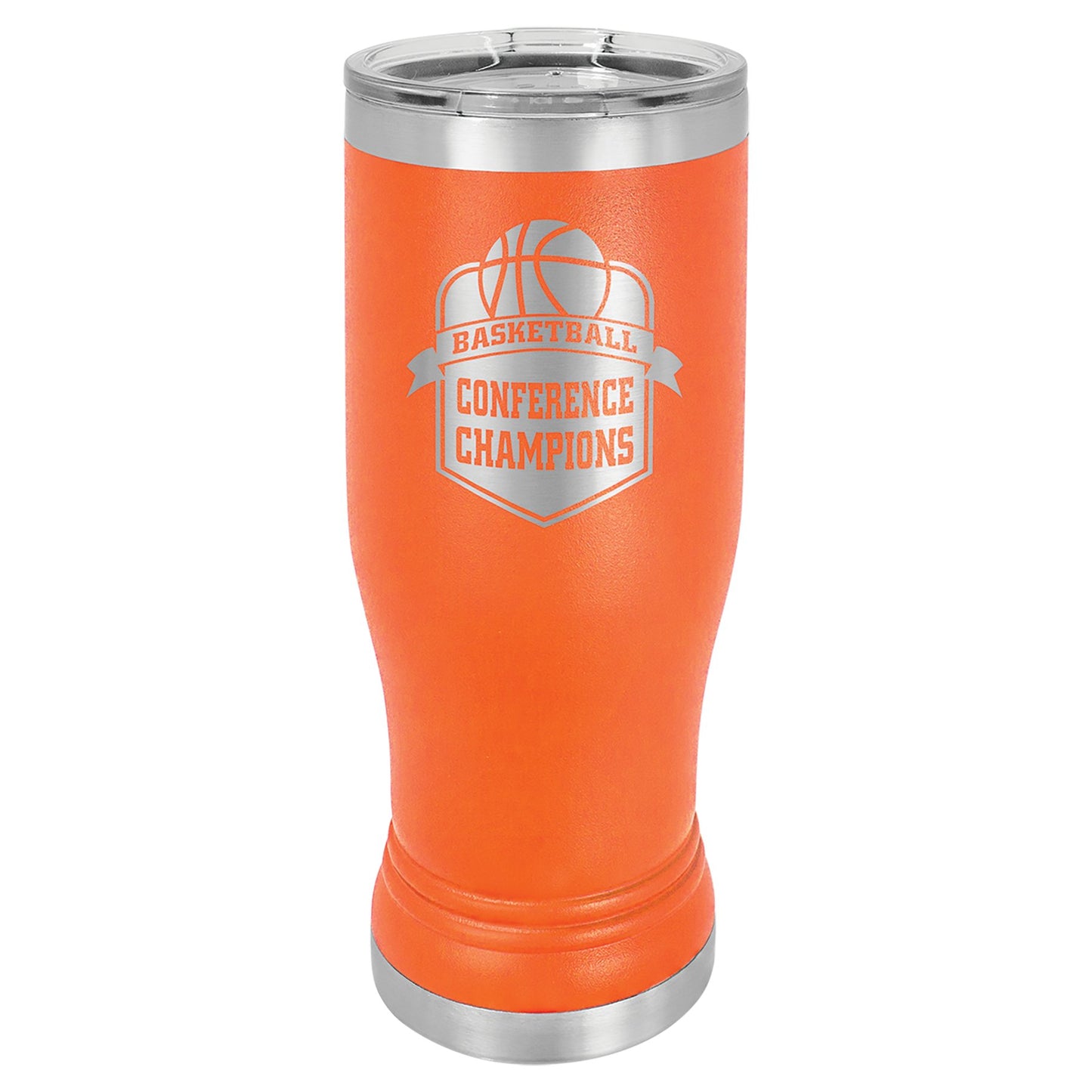 Polar Camel 14 oz. Pilsner with Clear Lid - Ready for Personalized Laser Engraving - Gone Coastal Creations - Laser Engraved Drinkware