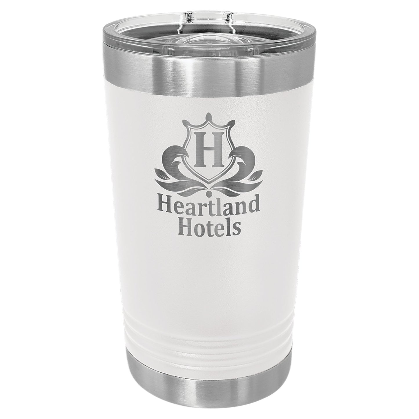 Polar Camel 16 oz. Pint with Slider Lid - Ready for Personalized Laser Engraving - Gone Coastal Creations - Laser Engraved Drinkware