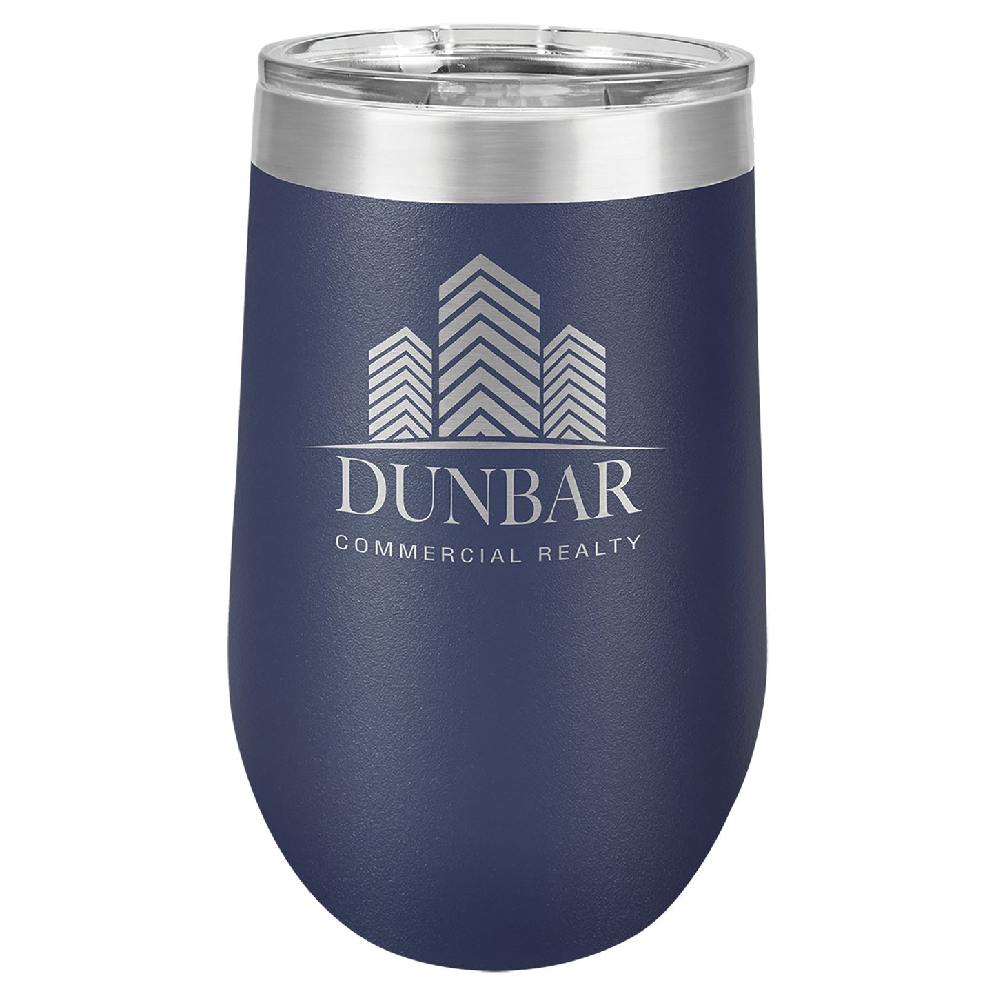 Polar Camel 16 oz. Stemless Tumbler with Clear Lid - Ready for Personalized Laser Engraving - Gone Coastal Creations - Laser Engraved Drinkware