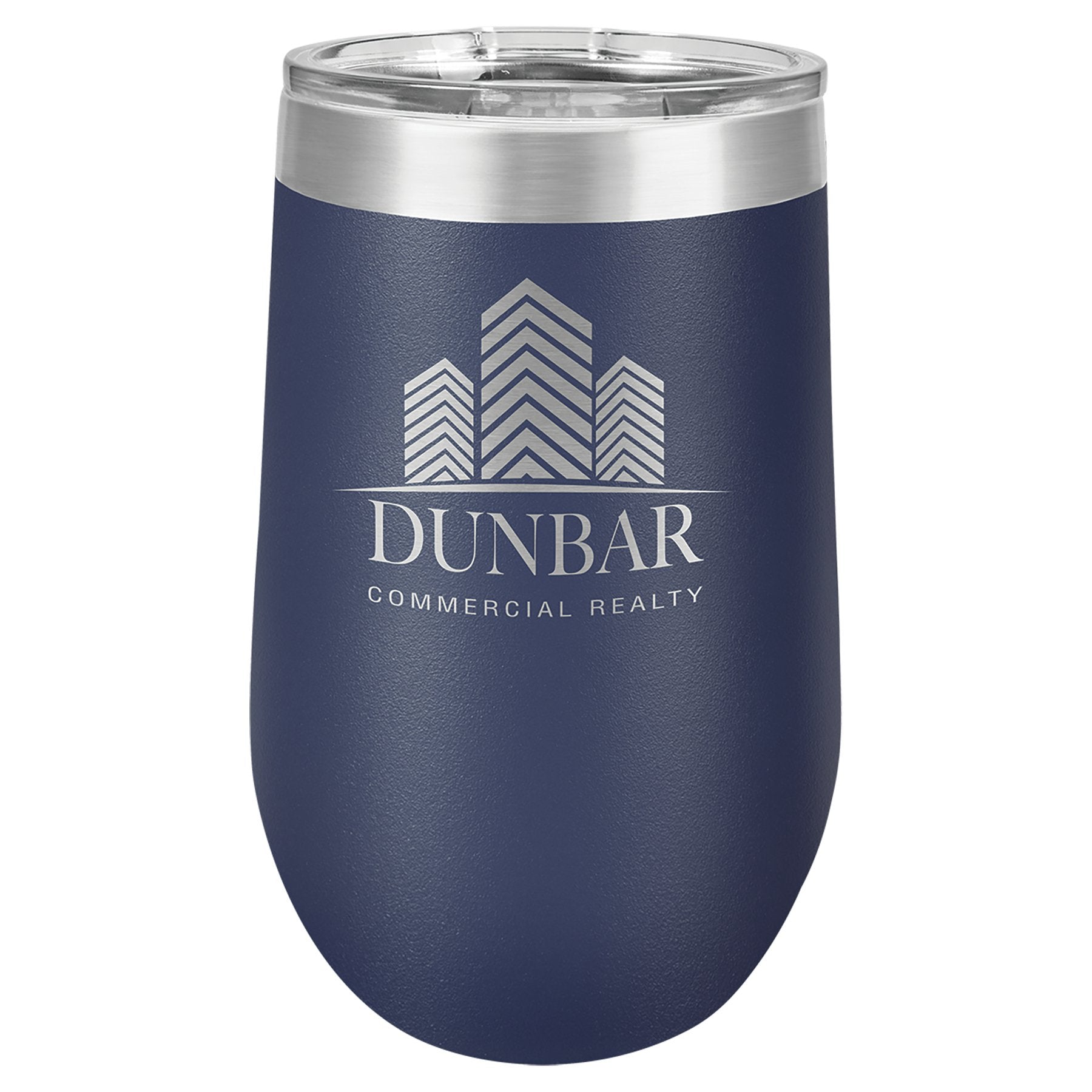 Polar Camel 16 oz. Stemless Tumbler with Clear Lid - Ready for Personalized Laser Engraving - Gone Coastal Creations - Laser Engraved Drinkware