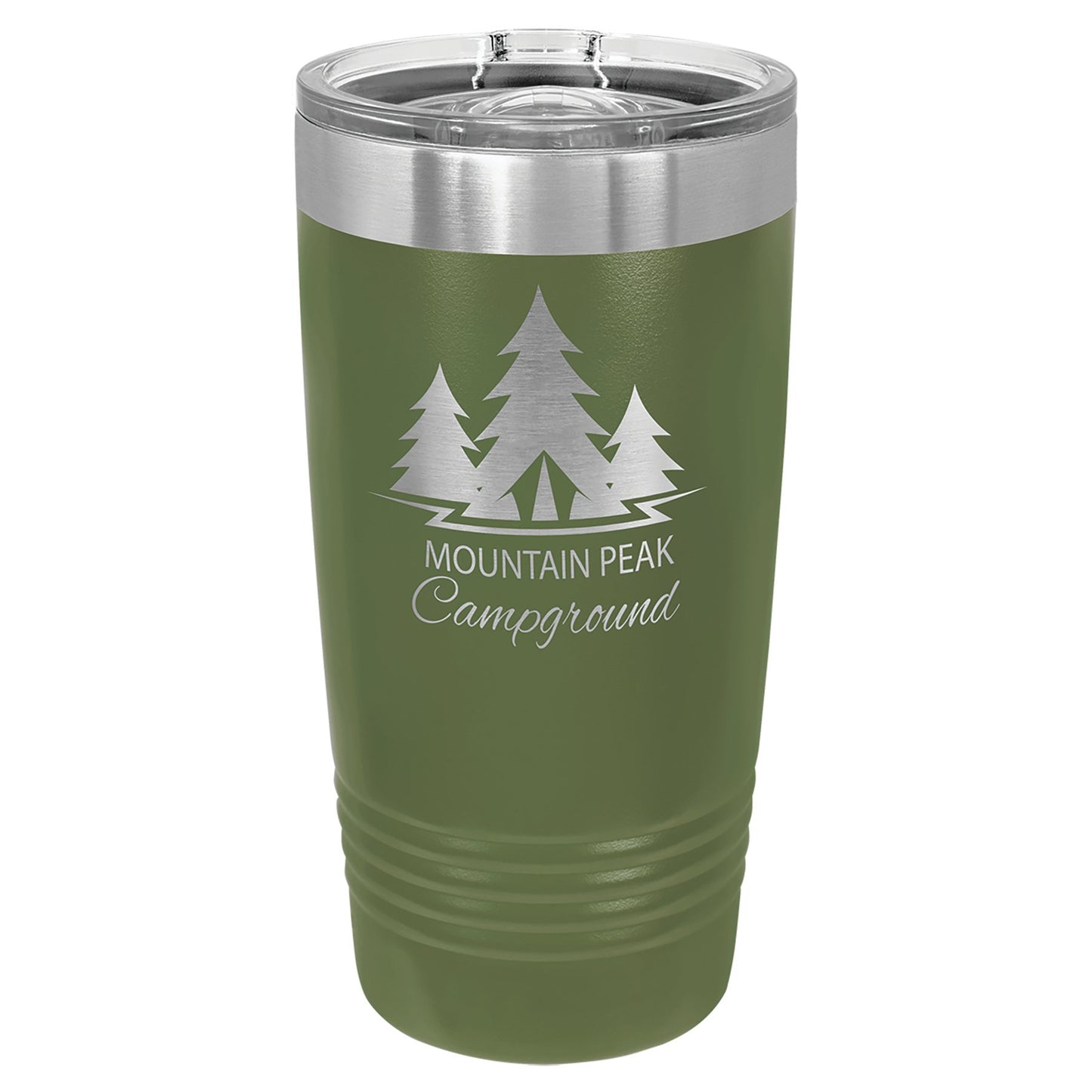 Polar Camel 20 oz. Insulated Ringneck Tumbler with Slider Lid - Ready for Personalized Laser Engraving - Gone Coastal Creations - Laser Engraved Drinkware