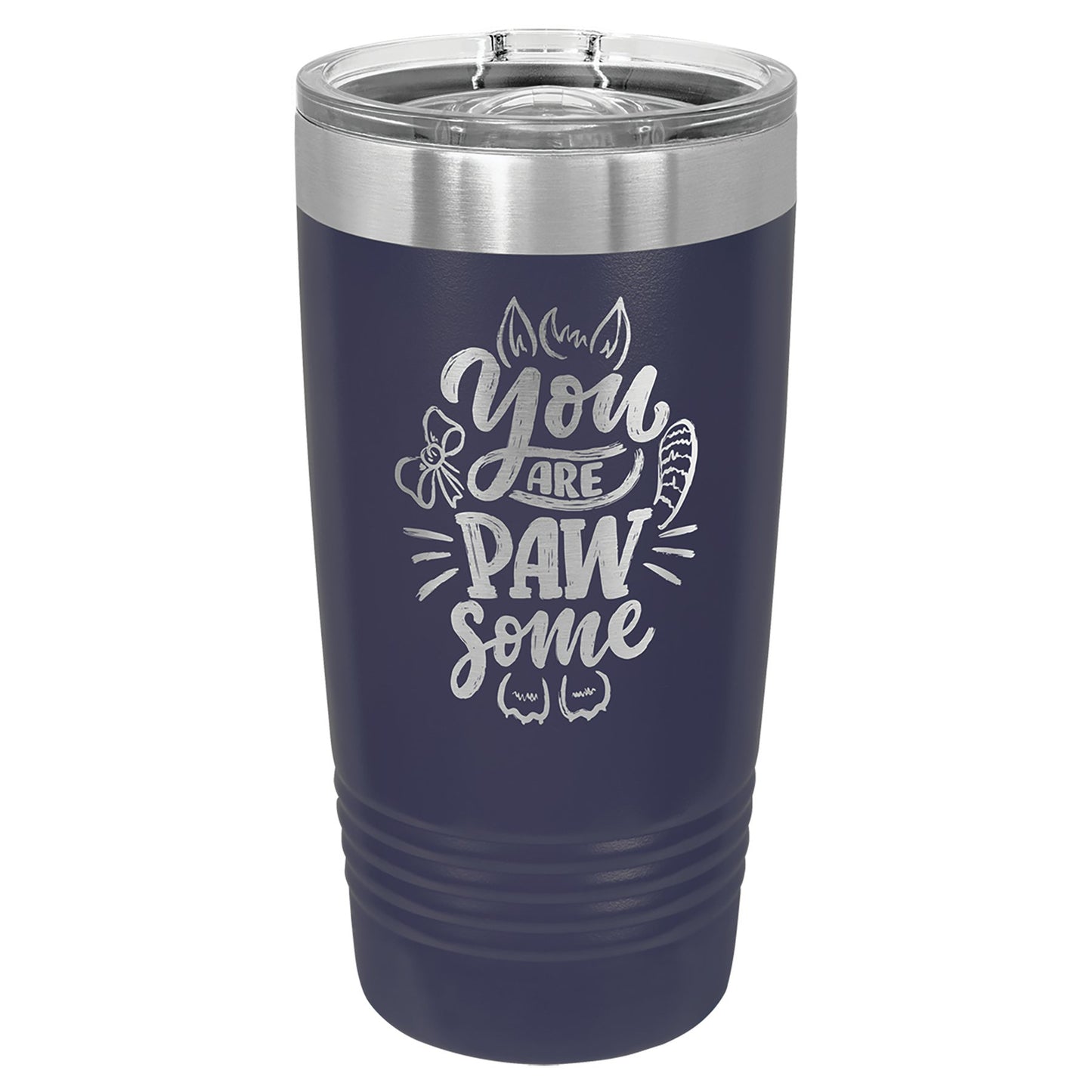 Polar Camel 20 oz. Insulated Ringneck Tumbler with Slider Lid - Ready for Personalized Laser Engraving - Gone Coastal Creations - Laser Engraved Drinkware