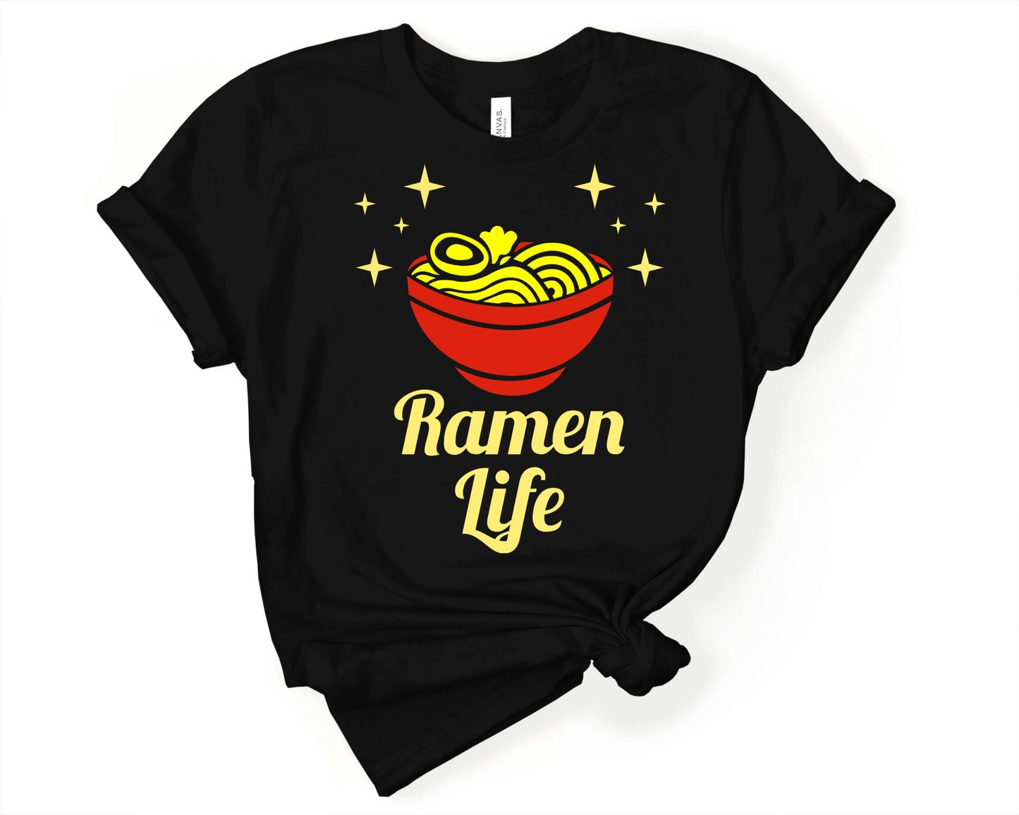 Ramen Life Shirt for Foodie | Stocking Stuffer for College Student - Gone Coastal Creations - Shirts