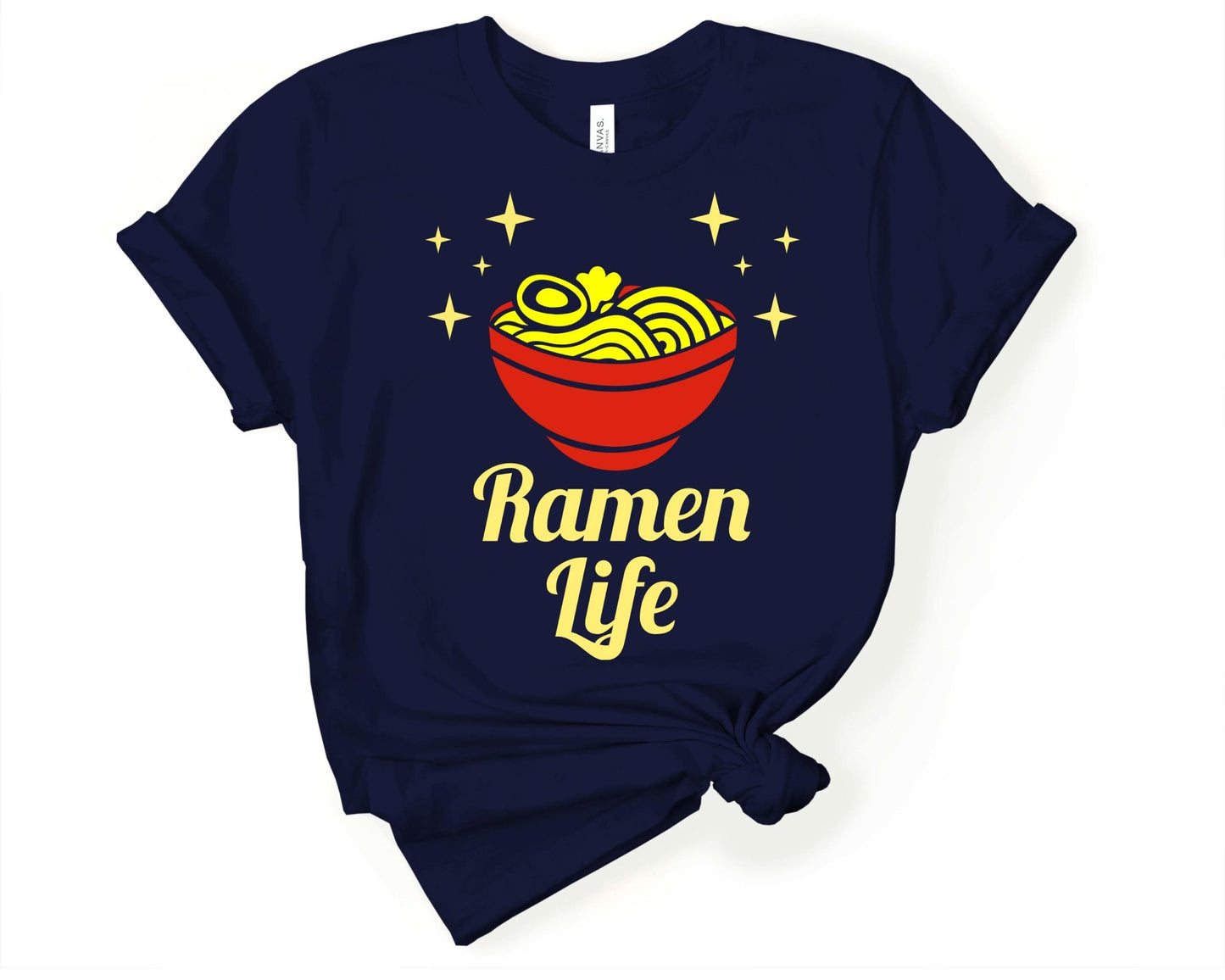 Ramen Life Shirt for Foodie | Stocking Stuffer for College Student - Gone Coastal Creations - Shirts