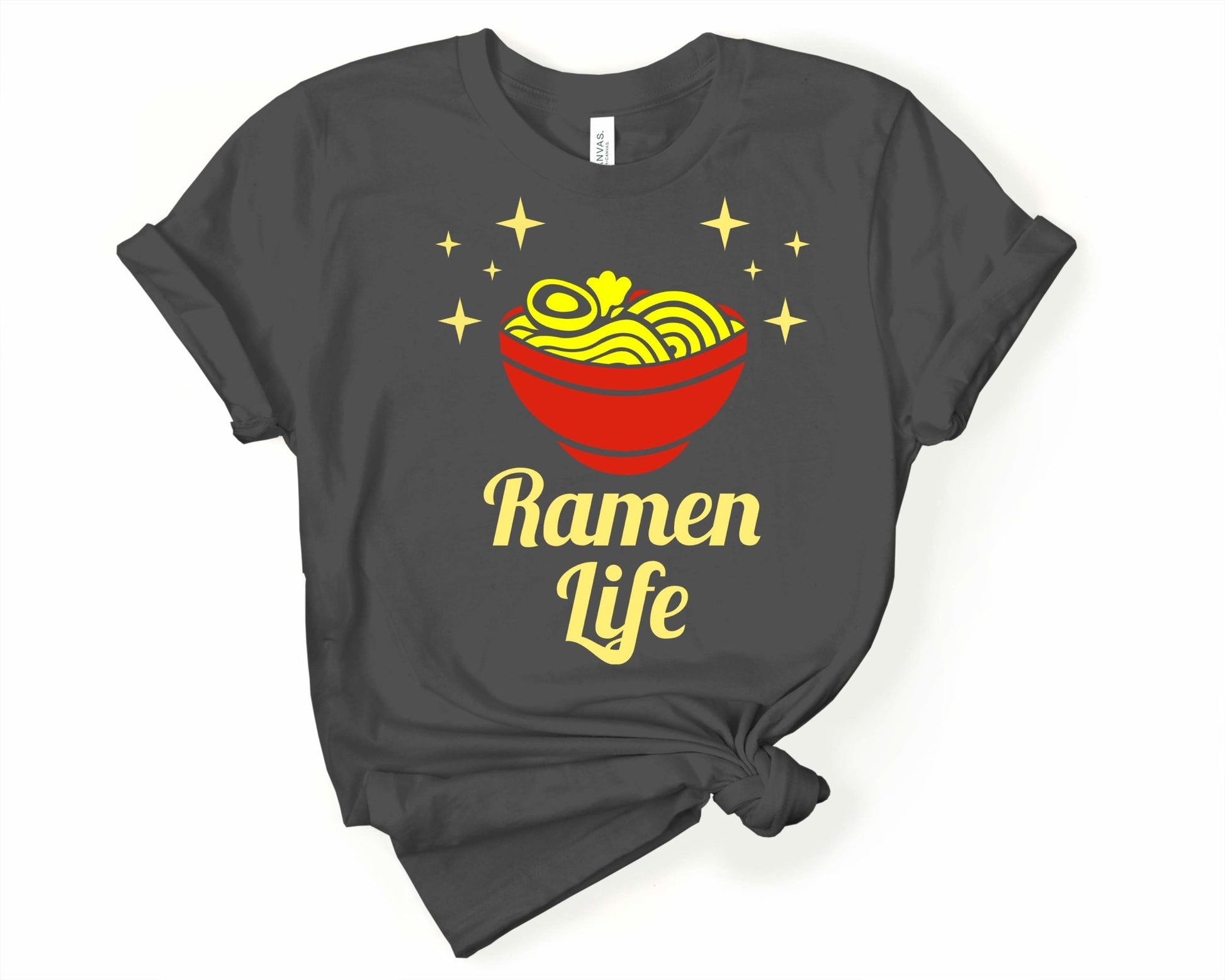 Ramen Life Shirt for Foodie | Stocking Stuffer for College Student - Gone Coastal Creations - Shirts