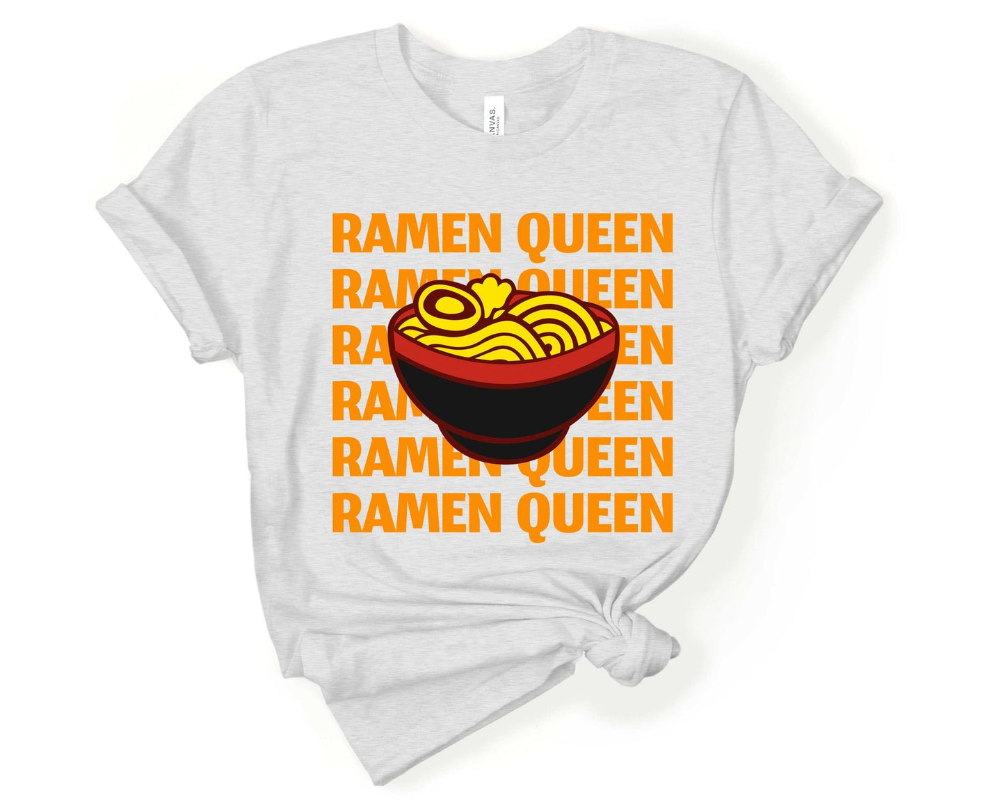 Ramen Queen Shirt for Foodie | Stocking Stuffer for College Student - Gone Coastal Creations - Shirts