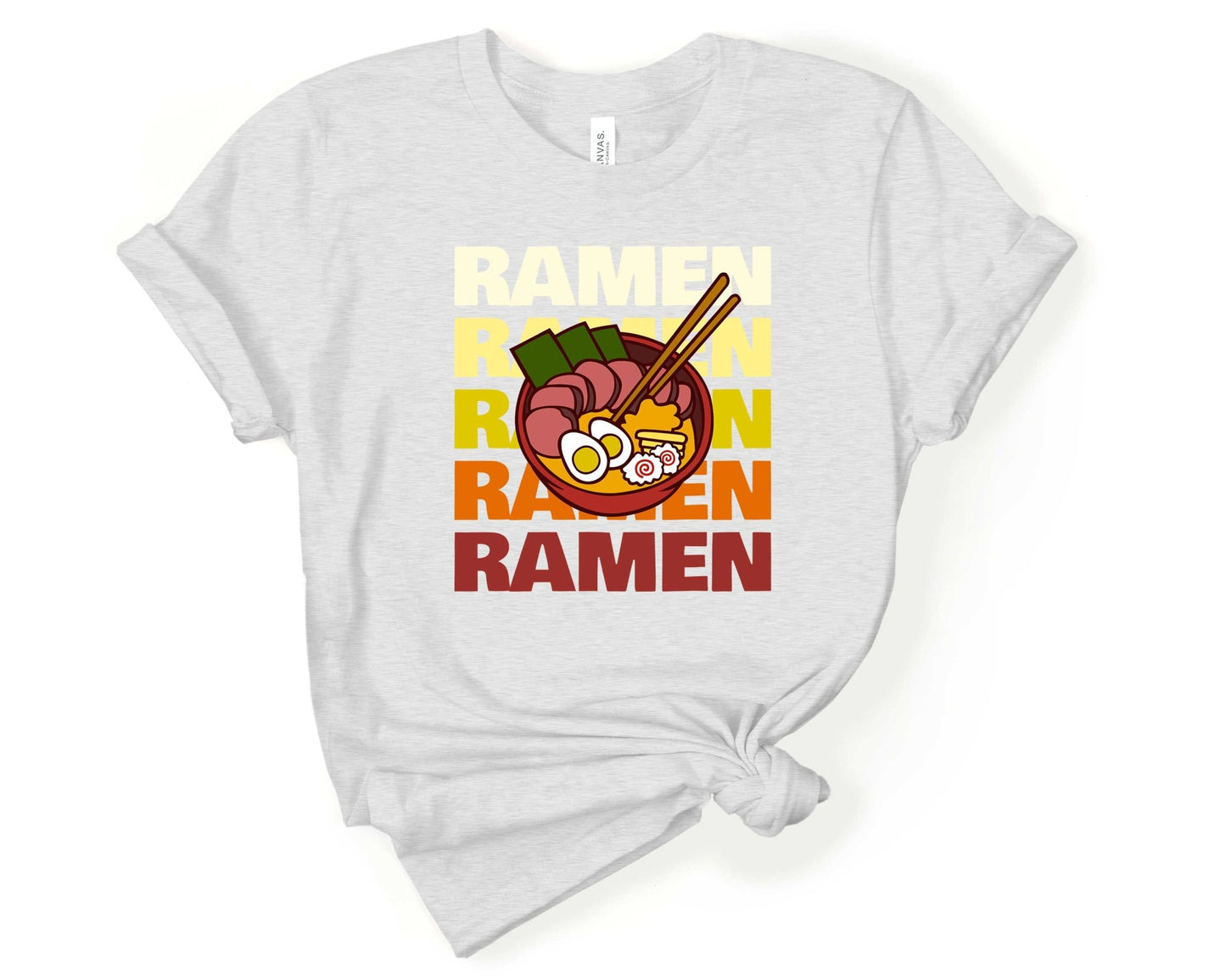 Retro Ramen Shirt for Foodie | Stocking Stuffer for College Student - Gone Coastal Creations - Shirts