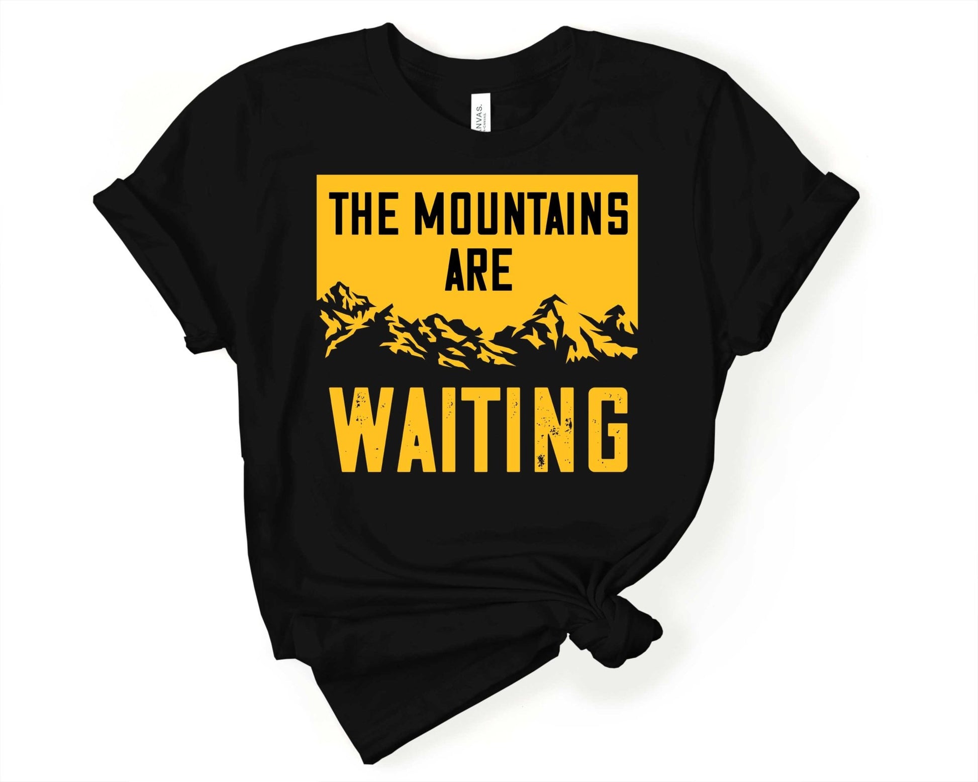 The Mountains are Waiting | Funny Camping Shirts for the Outdoor Adventurer - Gone Coastal Creations - shirts