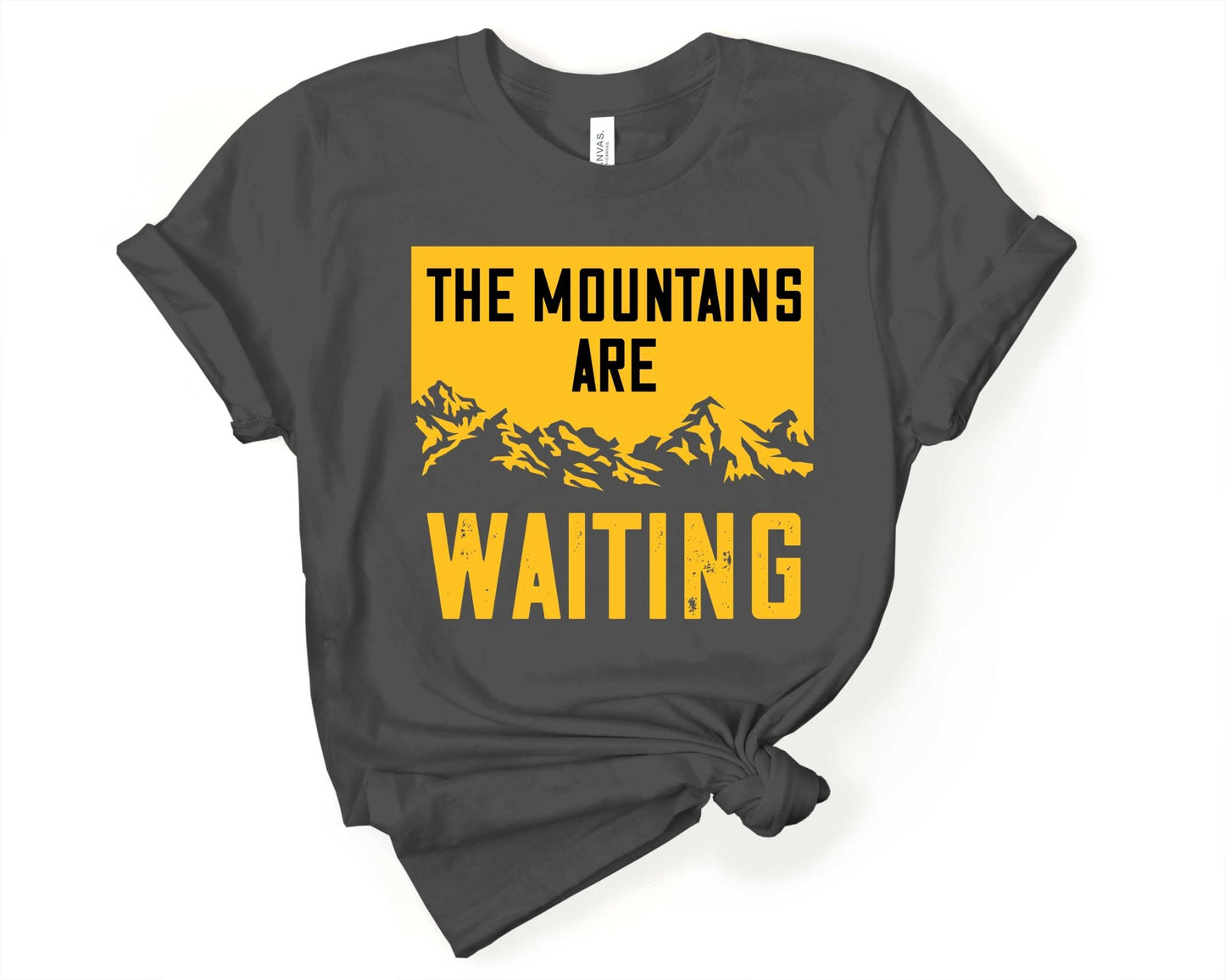 The Mountains are Waiting | Funny Camping Shirts for the Outdoor Adventurer - Gone Coastal Creations - shirts