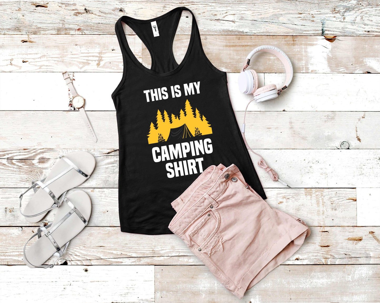 This is My Camping Shirt | Funny Camping Shirts for the Outdoor Adventurer - Gone Coastal Creations - shirts