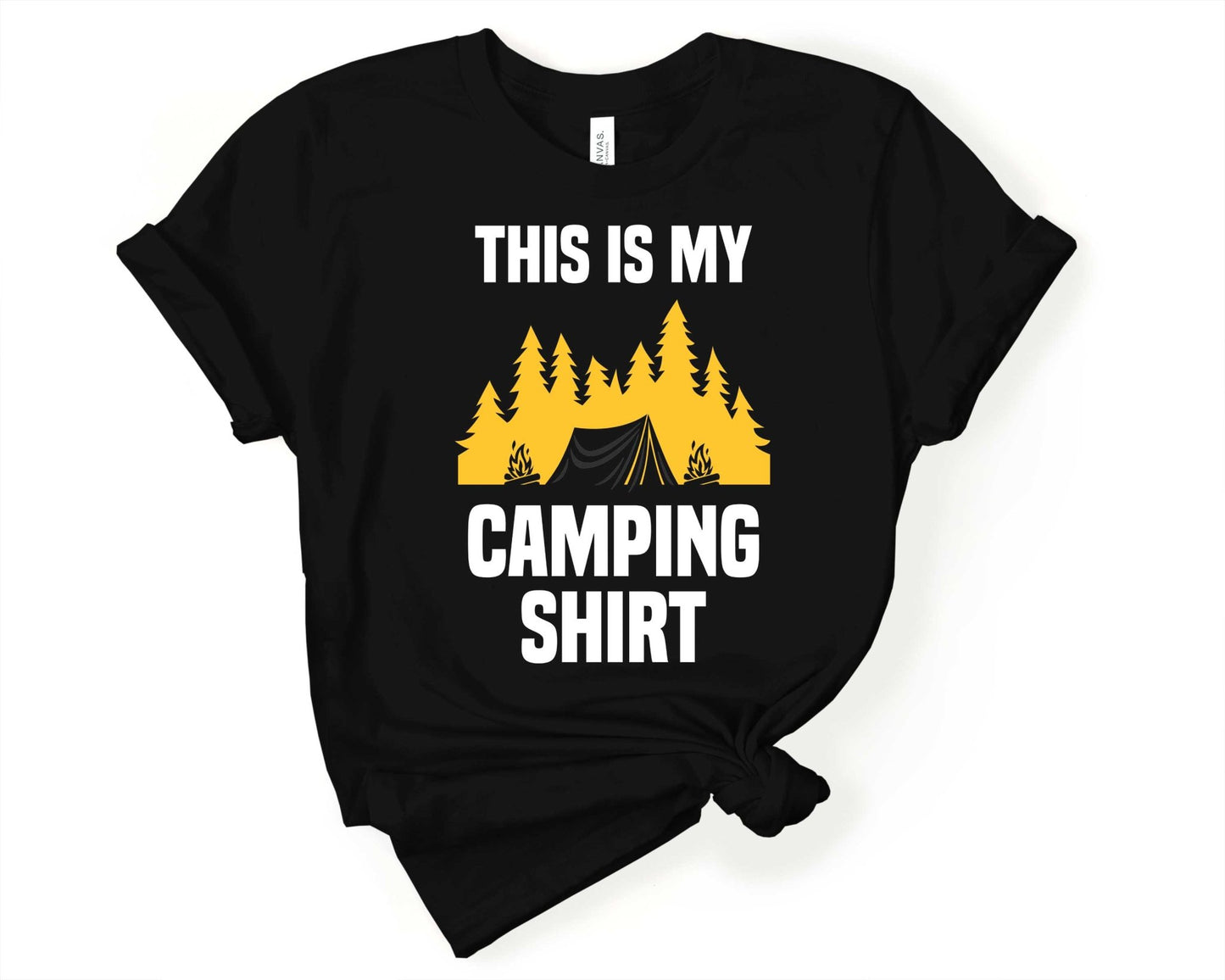 This is My Camping Shirt | Funny Camping Shirts for the Outdoor Adventurer - Gone Coastal Creations - shirts