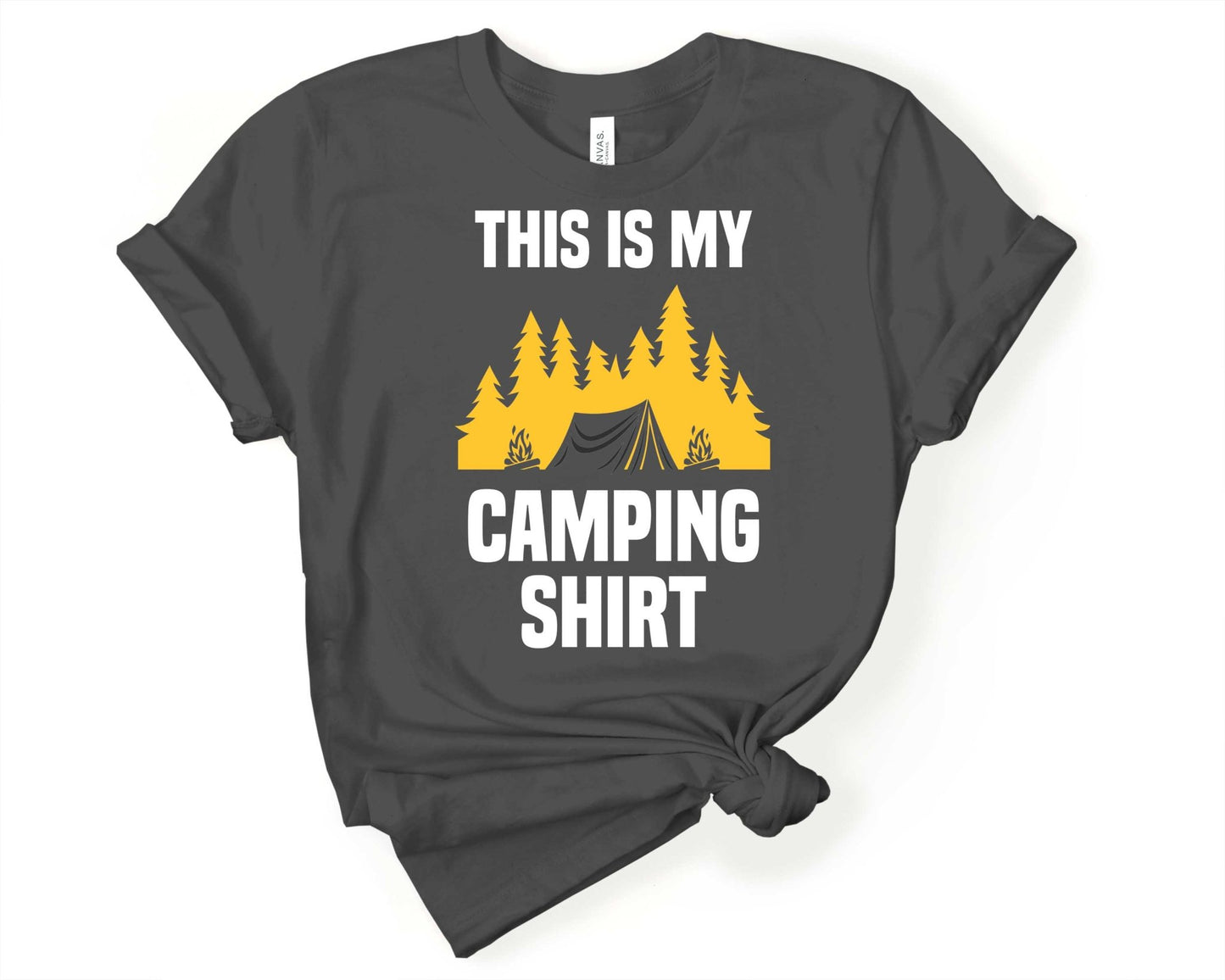 This is My Camping Shirt | Funny Camping Shirts for the Outdoor Adventurer - Gone Coastal Creations - shirts