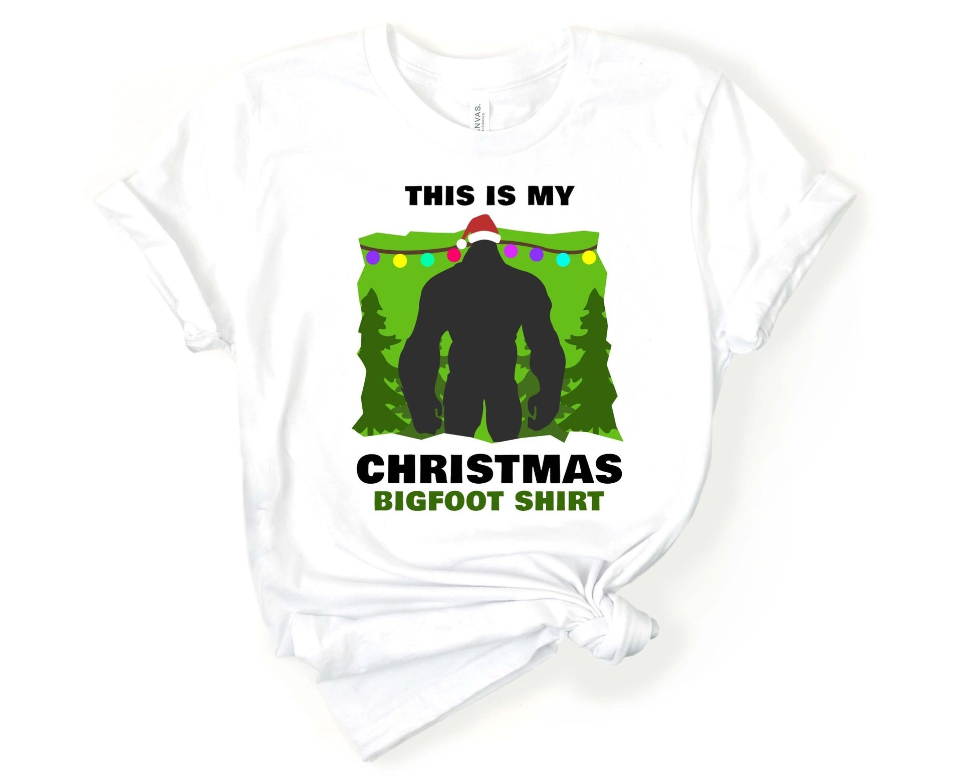 This is my Christmas Bigfoot T-Shirt - Gone Coastal Creations - Shirts