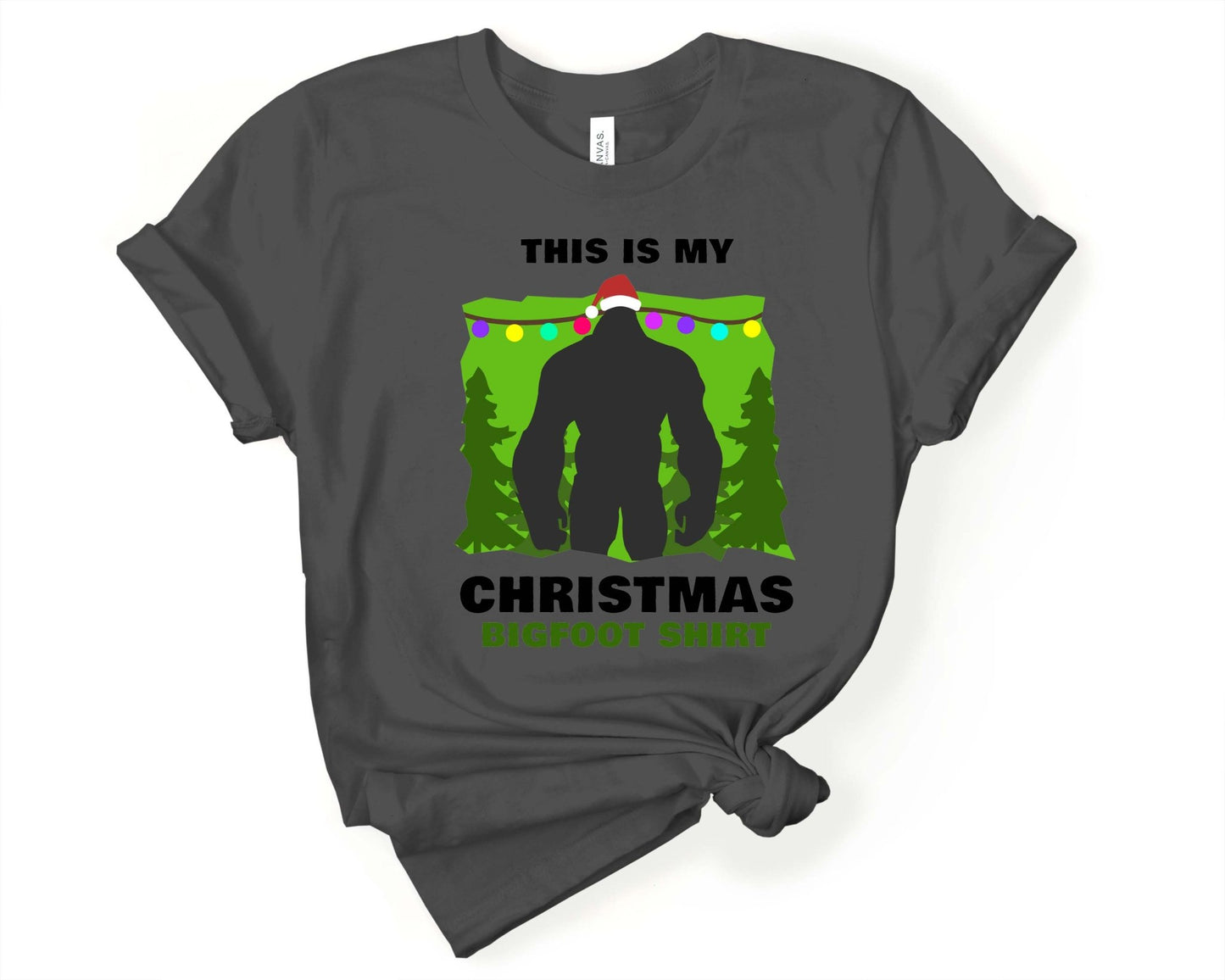 This is my Christmas Bigfoot T-Shirt - Gone Coastal Creations - Shirts