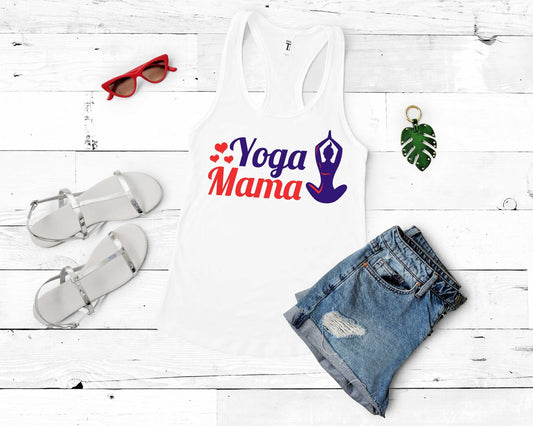 Yoga Mama | Yoga Inspirational Shirt - Gone Coastal Creations - Shirts